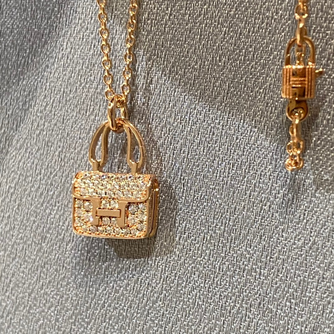 [Triumph Jewelry]CONSTANCE PEDANT DIAMOND NECKLACE