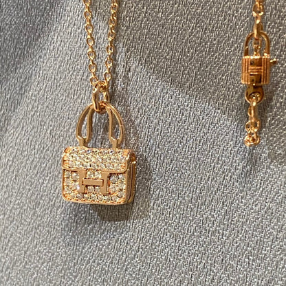 [Triumph Jewelry]CONSTANCE PEDANT DIAMOND NECKLACE