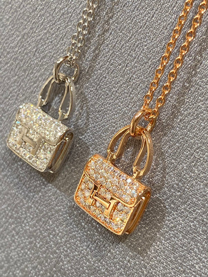 [Triumph Jewelry]CONSTANCE PEDANT DIAMOND NECKLACE