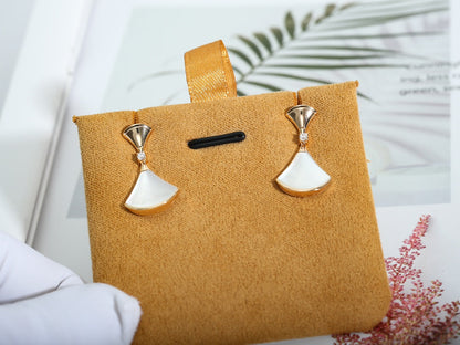[Triumph Jewelry]DREAM MOP PINK GOLD EARRINGS