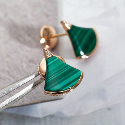 [Triumph Jewelry]DIVAS DREAM EARRINGS PINK GOLD
