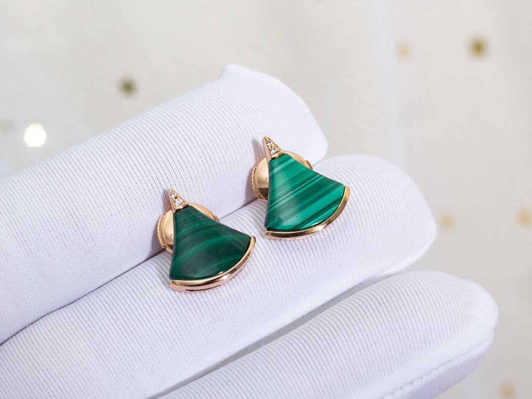[Triumph Jewelry]DIVAS DREAM EARRINGS PINK GOLD