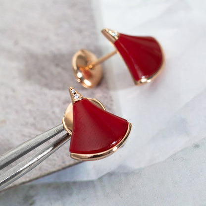 [Triumph Jewelry]DIVAS DREAM EARRINGS PINK GOLD