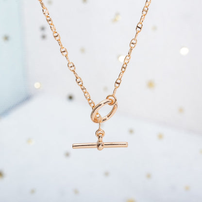 [Triumph Jewelry]ECHAPPEE NECKLACE PINK GOLD