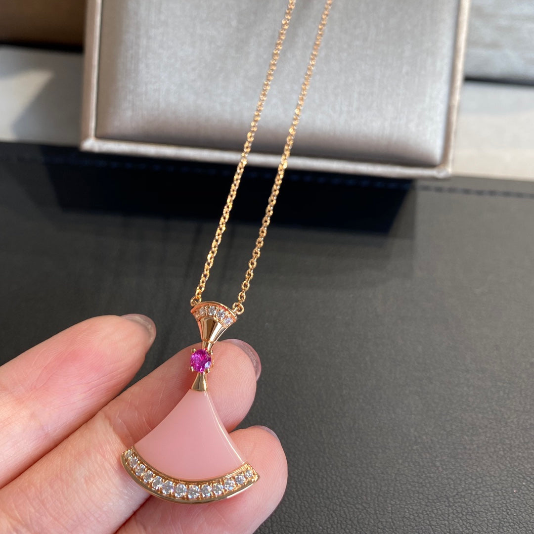 [Triumph Jewelry]DREAM NECKLACE PINK OPAL