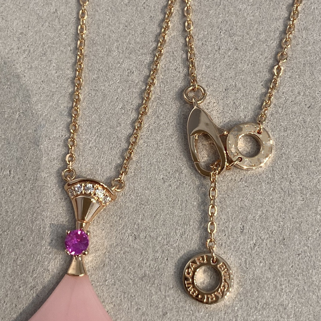 [Triumph Jewelry]DREAM NECKLACE PINK OPAL