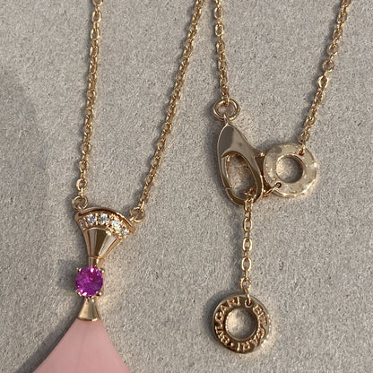 [Triumph Jewelry]DREAM NECKLACE PINK OPAL