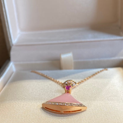 [Triumph Jewelry]DREAM NECKLACE PINK OPAL