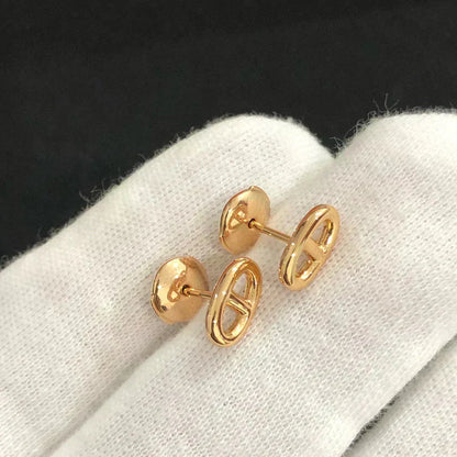 [Triumph Jewelry]CHAINE SMALL EARRINGS GOLD AND SILVER