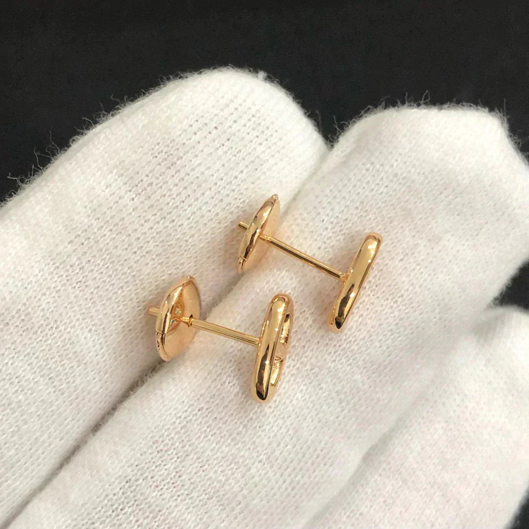 [Triumph Jewelry]CHAINE SMALL EARRINGS GOLD AND SILVER