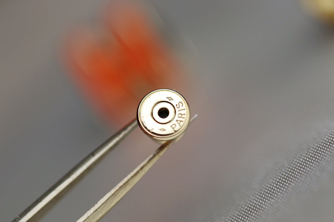 [Triumph Jewelry]MINI POP H EARRINGS ORANGE