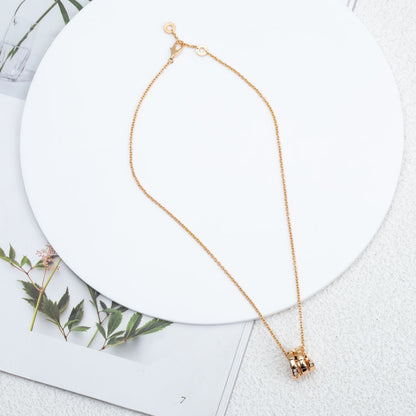 [Triumph Jewelry]SERPENTI PINK GOLD NECKLACE DIAMOND