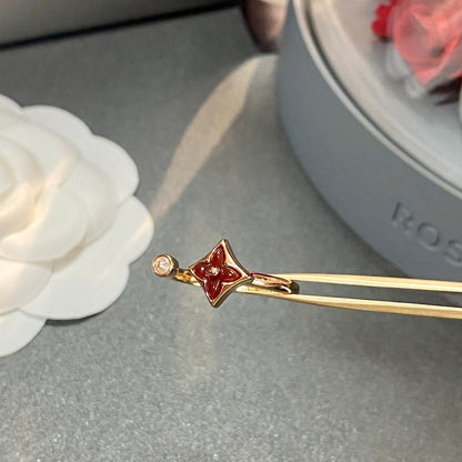 [Triumph Jewelry]STAR 1 DIAMOND OPEN RING