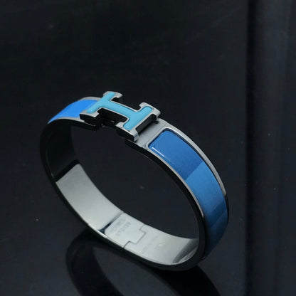 [Triumph Jewelry]H BRACELET BLUE RAINBOW CERAMIC