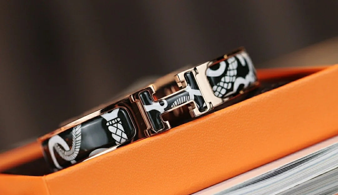 [Triumph Jewelry]H TARTAN BRACELET 12MM