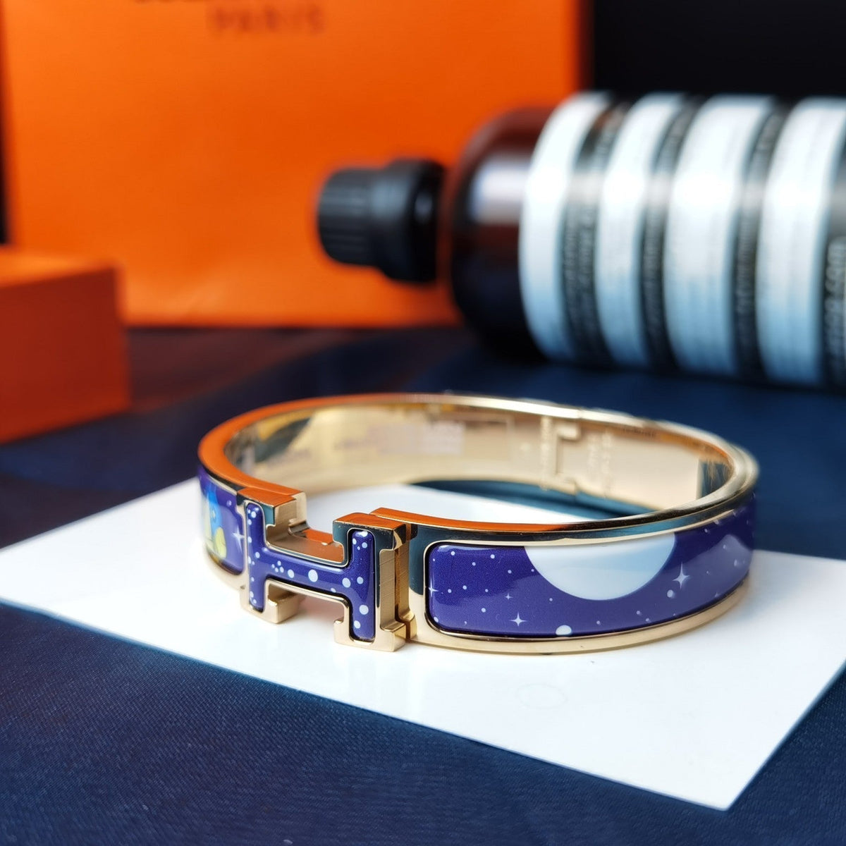 [Triumph Jewelry]H STAR AND MOON BRACELET 12MM