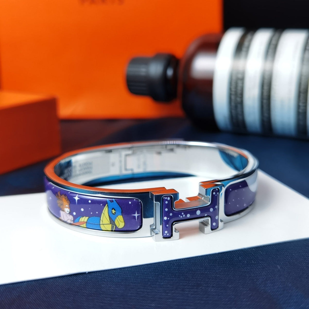 [Triumph Jewelry]H STAR AND MOON BRACELET 12MM