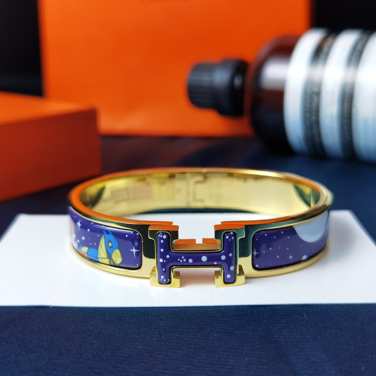 [Triumph Jewelry]H STAR AND MOON BRACELET 12MM
