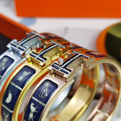 [Triumph Jewelry]H COUVERTURES DARK BLUE BRACELET