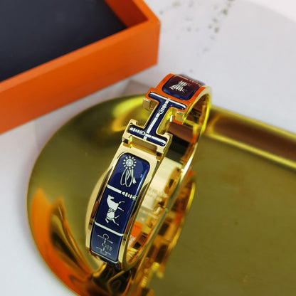 [Triumph Jewelry]H COUVERTURES DARK BLUE BRACELET