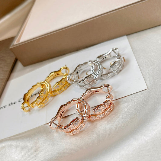 [Triumph Jewelry]SERPENTI EARRINGS DIAMOND