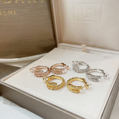 [Triumph Jewelry]SERPENTI EARRINGS DIAMOND