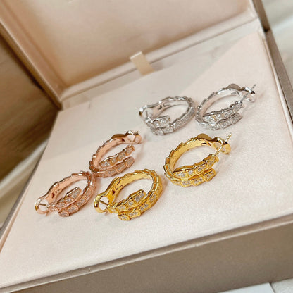 [Triumph Jewelry]SERPENTI EARRINGS DIAMOND