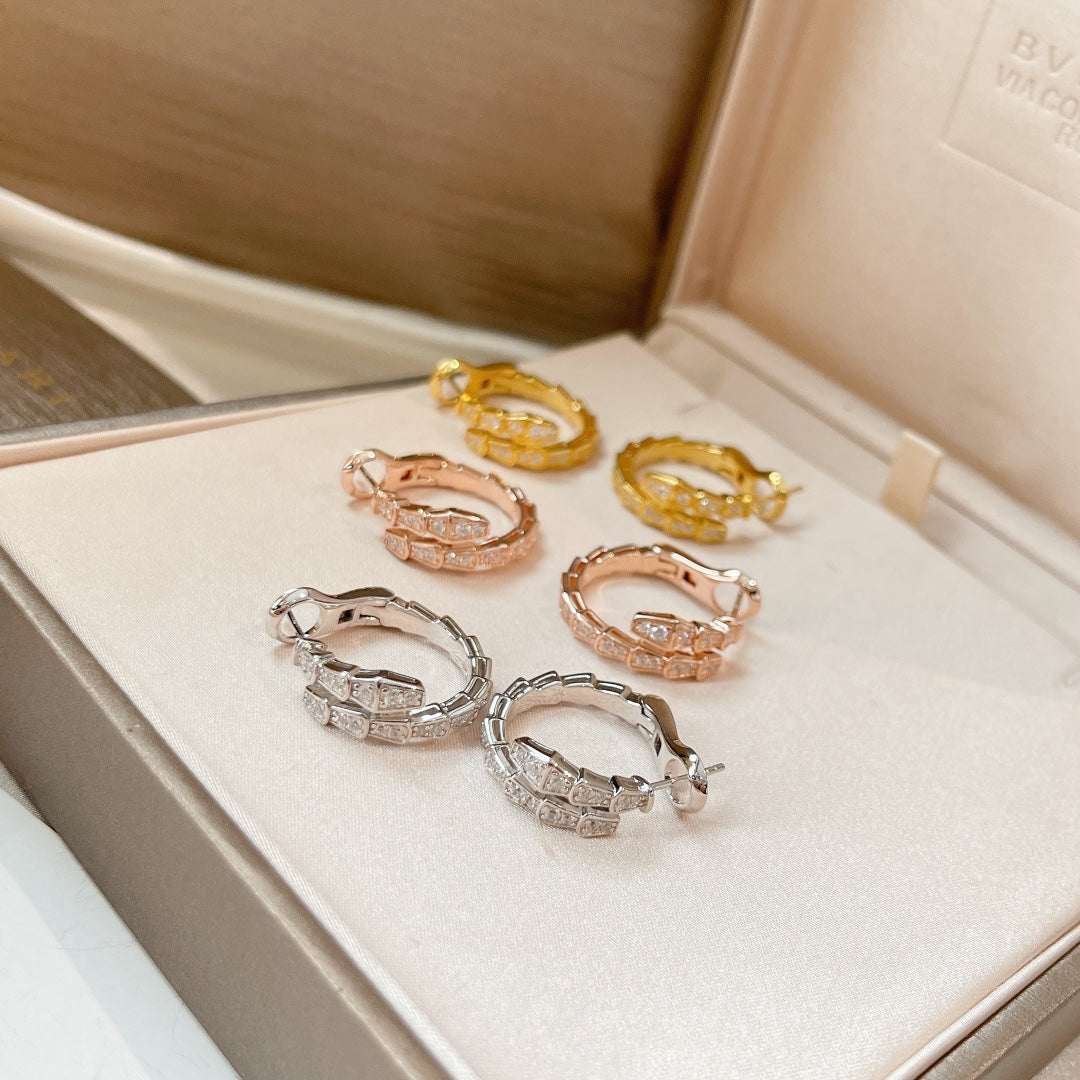 [Triumph Jewelry]SERPENTI EARRINGS DIAMOND