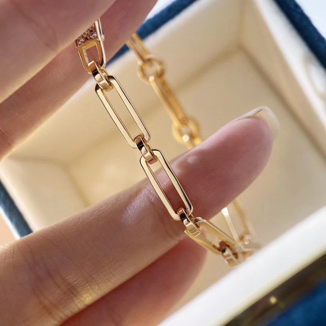 [Triumph Jewelry]CHAINE BRACELET SMALL MODEL DIAMOND