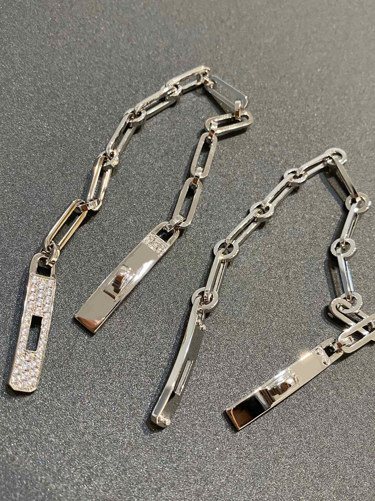 [Triumph Jewelry]CHAINE BRACELET SMALL MODEL DIAMOND