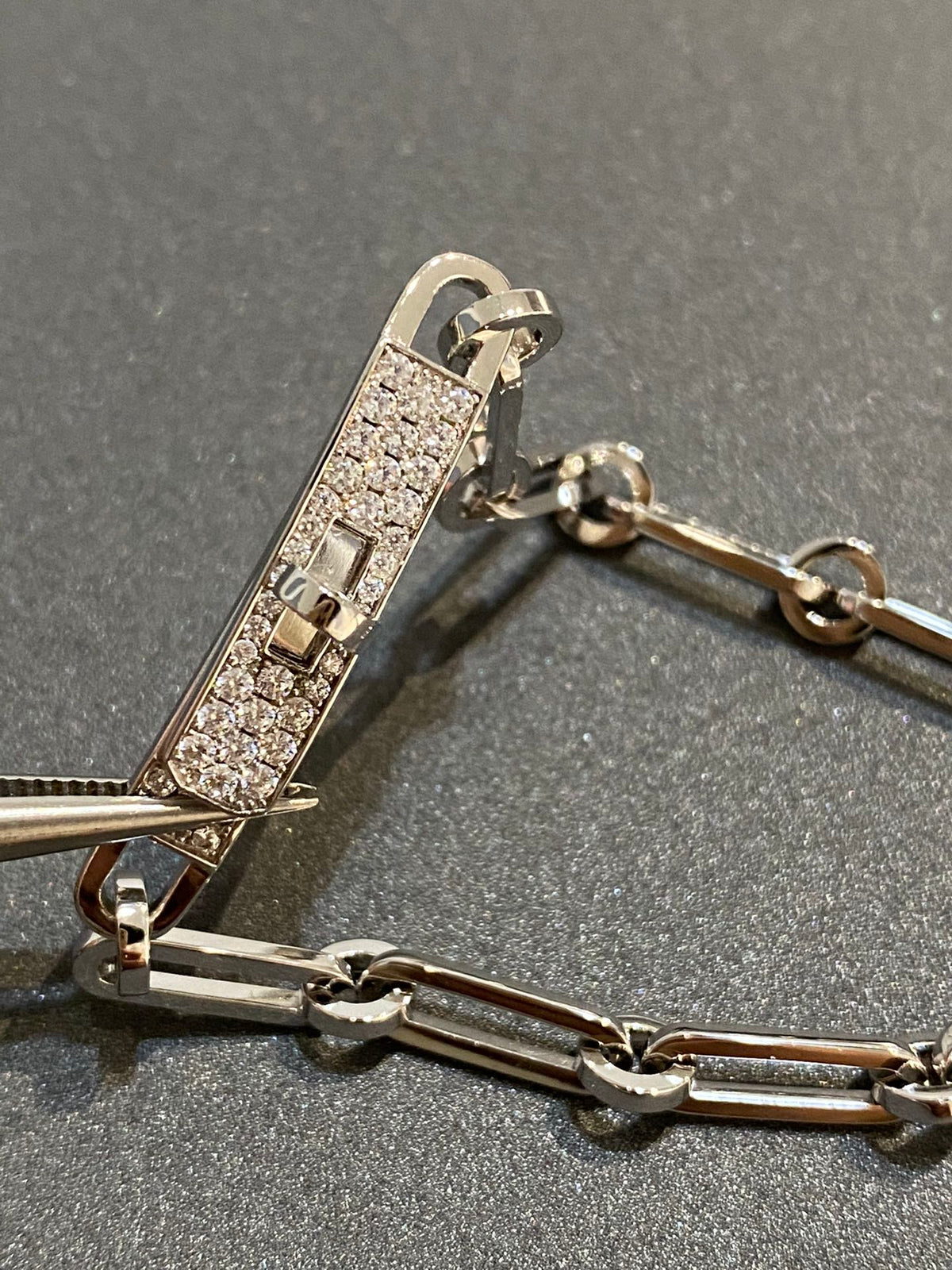 [Triumph Jewelry]CHAINE BRACELET SMALL MODEL DIAMOND