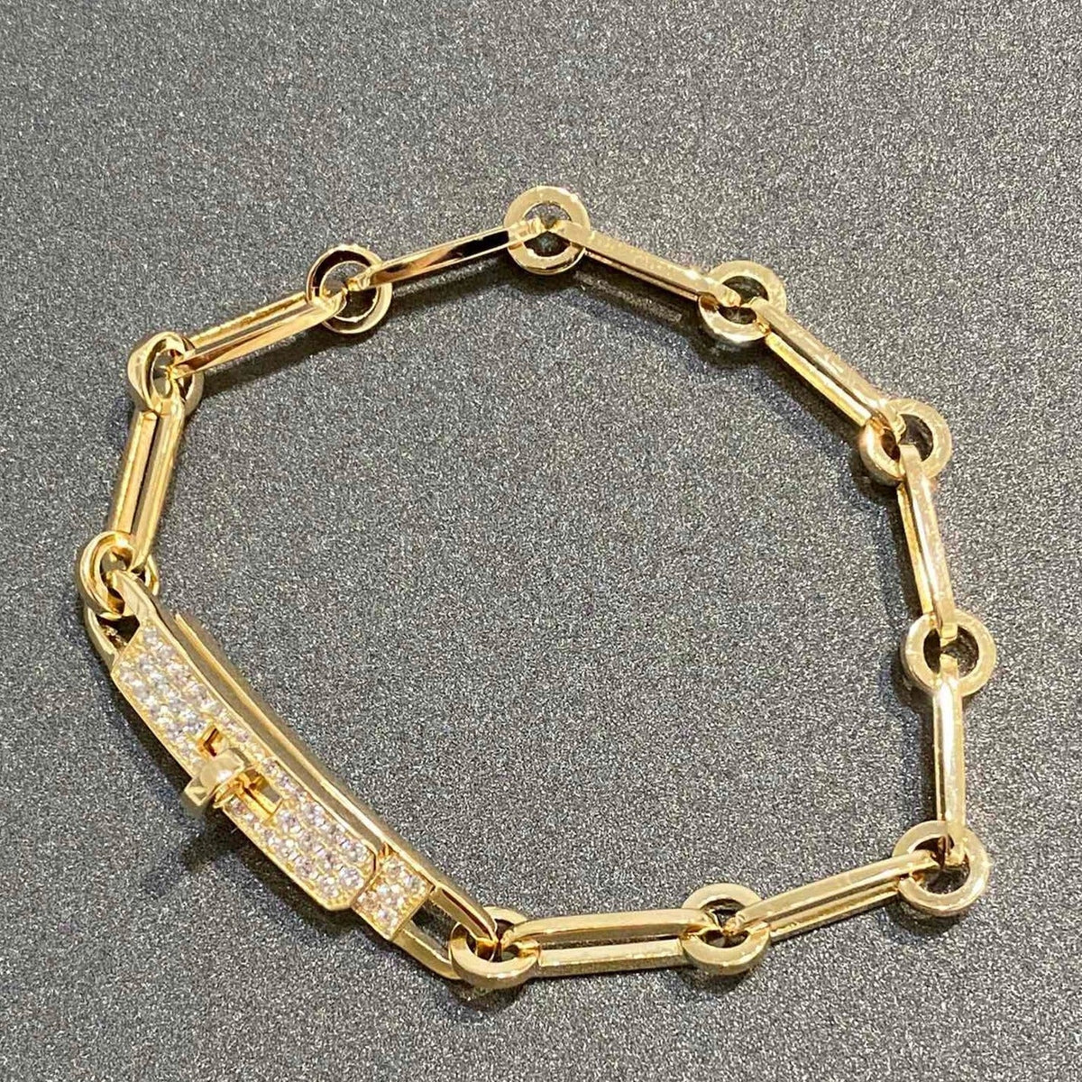 [Triumph Jewelry]CHAINE BRACELET SMALL MODEL DIAMOND