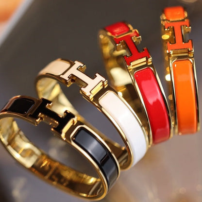 [Triumph Jewelry]H BRACELET 12MM GOLD