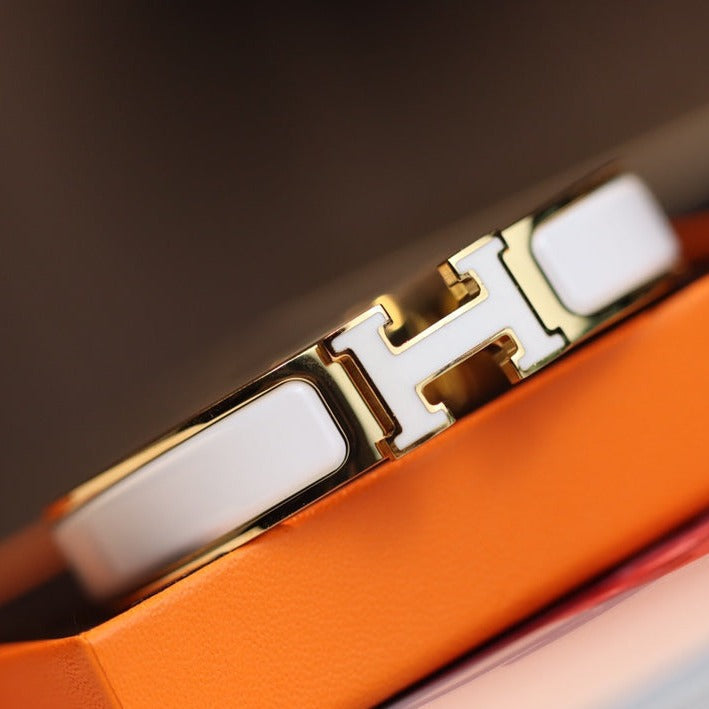[Triumph Jewelry]H BRACELET 12MM GOLD