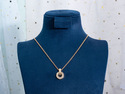 [Triumph Jewelry]GARI NECKLACE PINK GOLD DIAMOND