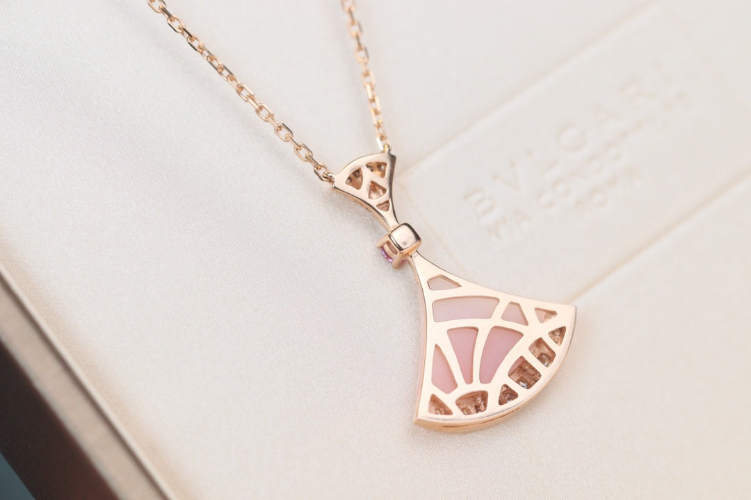 [Triumph Jewelry]DREAM NECKLACE PINK MOP DIAMOND
