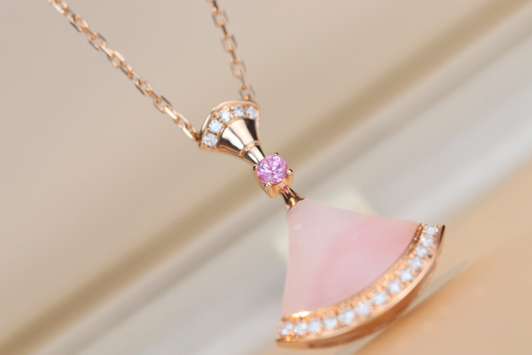 [Triumph Jewelry]DREAM NECKLACE PINK MOP DIAMOND