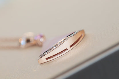 [Triumph Jewelry]DREAM NECKLACE PINK MOP DIAMOND