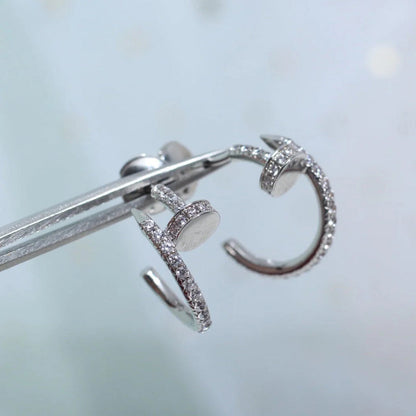 [Triumph Jewelry]JUSTE FULL DIAMOND SMALL EARRINGS