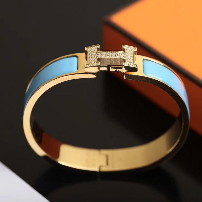 [Triumph Jewelry]H CLOUD BLUE BRACELET GOLD DIAMOND