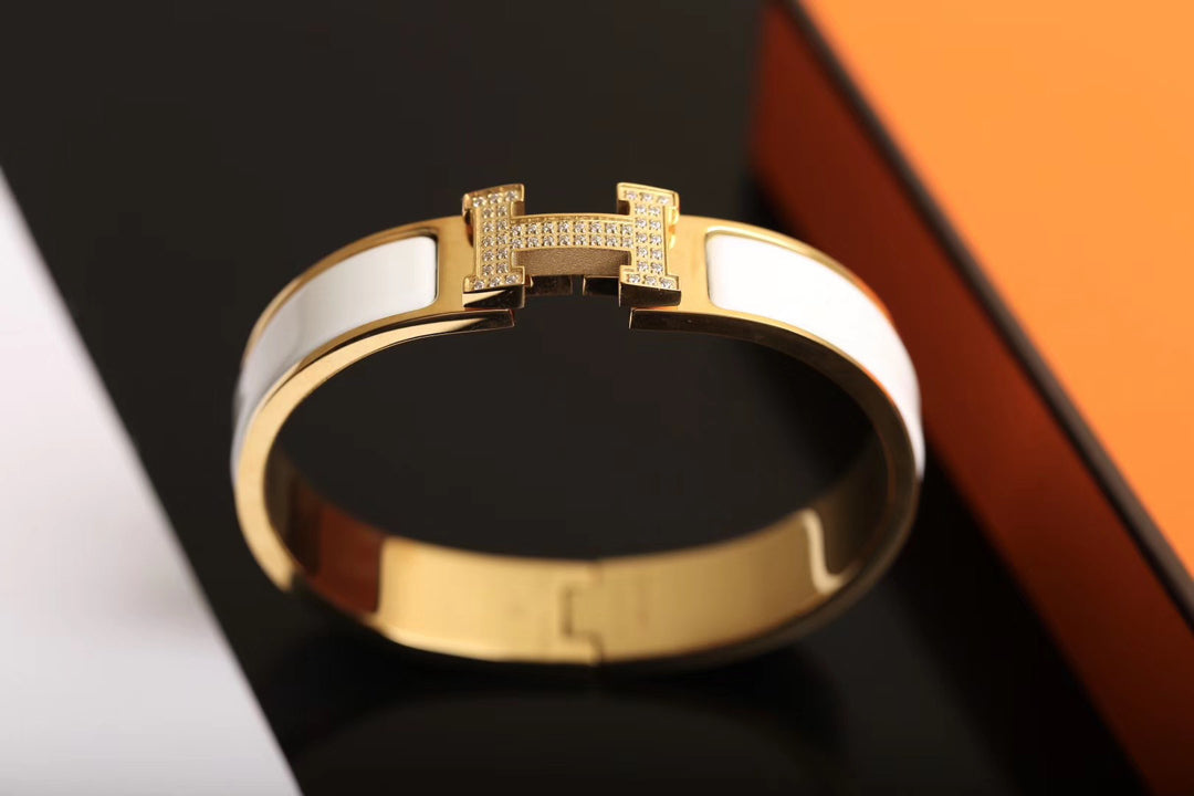 [Triumph Jewelry]H BRACELET GOLD DIAMOND