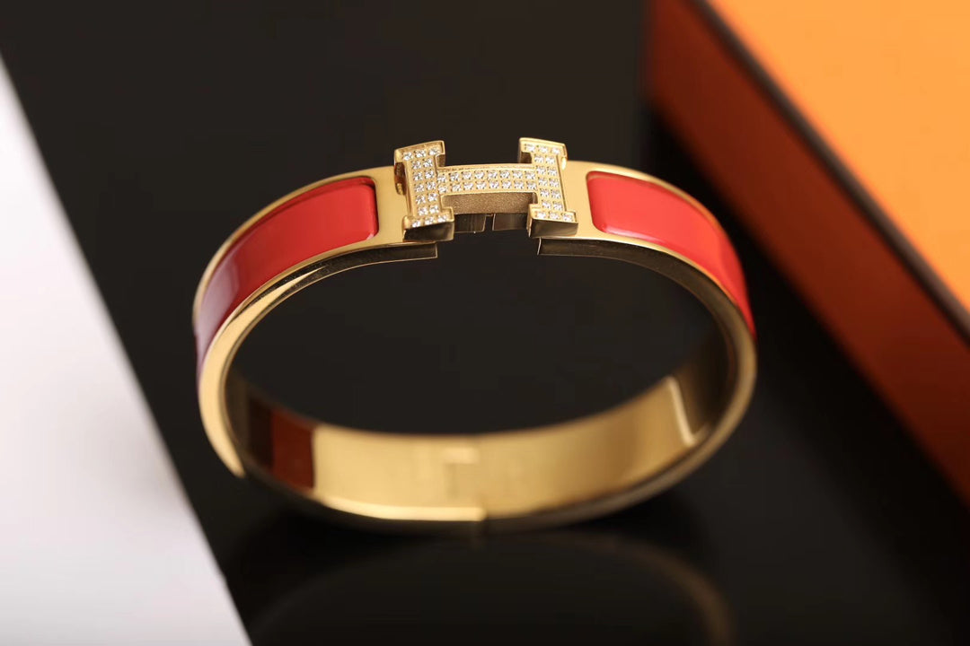 [Triumph Jewelry]H BRACELET GOLD DIAMOND
