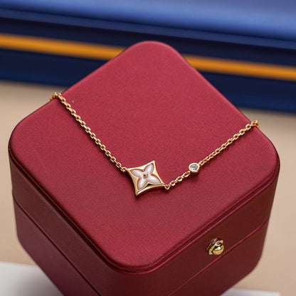 [Triumph Jewelry]STAR 1 DIAMOND PINK GOLD BRACELET