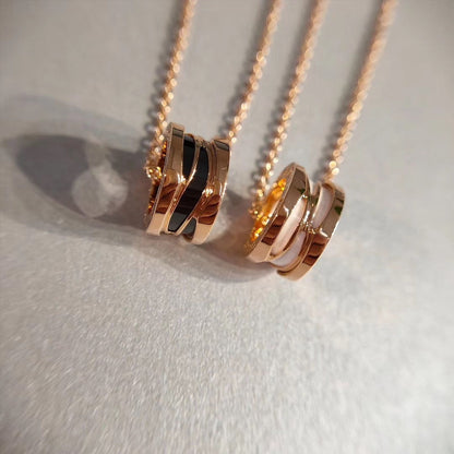 [Triumph Jewelry]ZERO 1 NECKLACE PINK GOLD