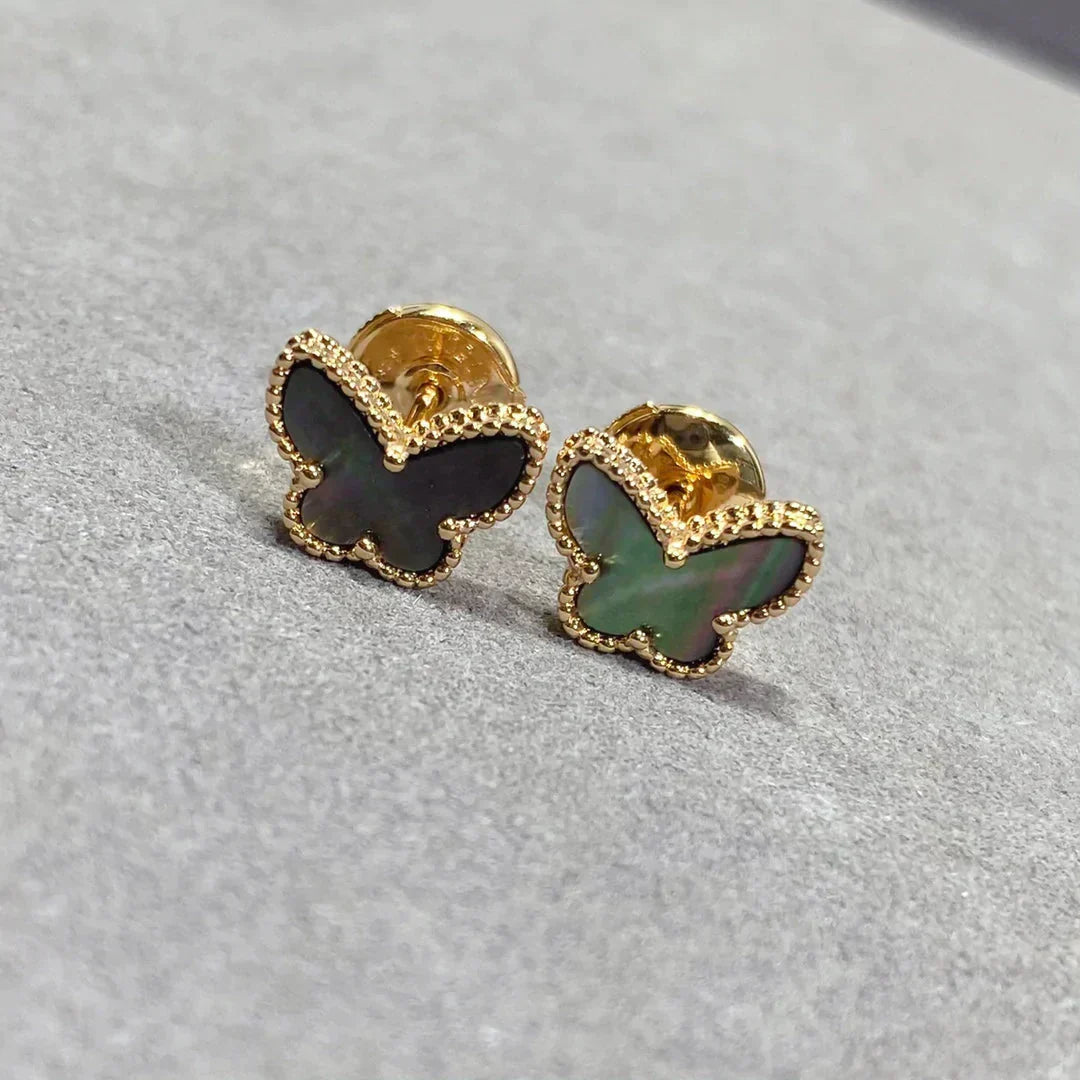[Triumph Jewelry]BUTTERFLY DARK MOP  EARRINGS