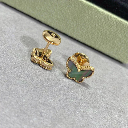 [Triumph Jewelry]BUTTERFLY DARK MOP  EARRINGS