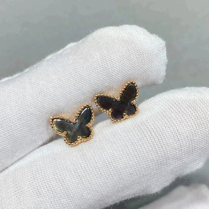 [Triumph Jewelry]BUTTERFLY DARK MOP  EARRINGS
