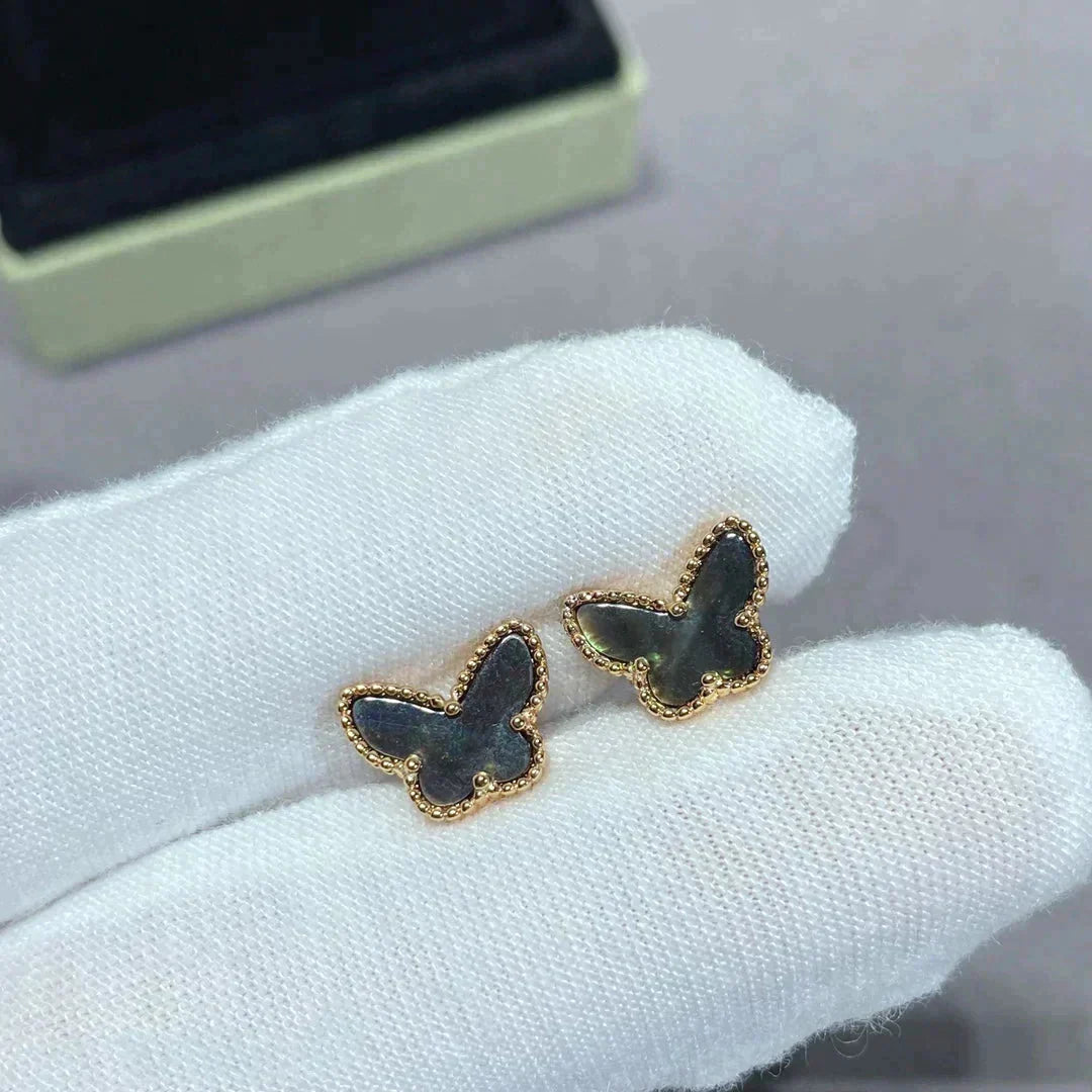 [Triumph Jewelry]BUTTERFLY DARK MOP  EARRINGS