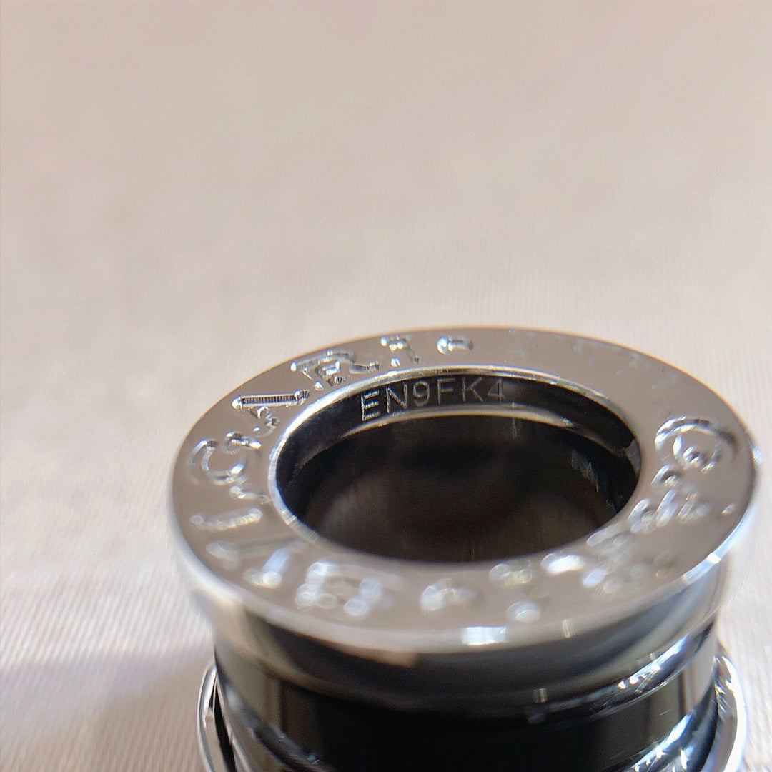 [Triumph Jewelry]ZERO 1 BLACK CERAMIC SILVER NECKLACE