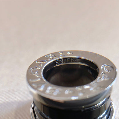 [Triumph Jewelry]ZERO 1 BLACK CERAMIC SILVER NECKLACE